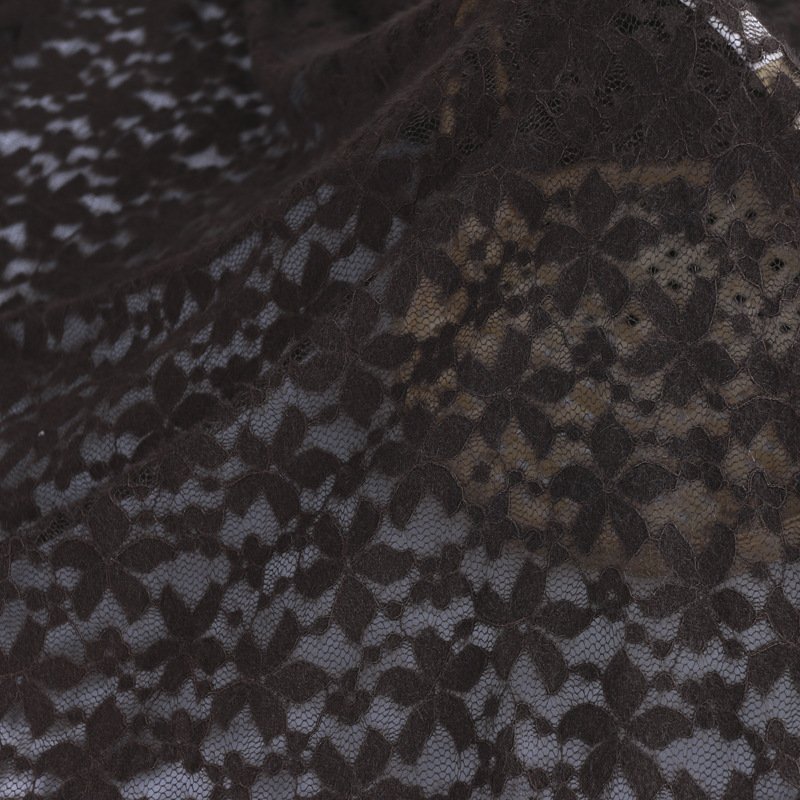Lace Fabric Feather Jacquard Nylon Warp Knit for Women's Wear Wholesal 5